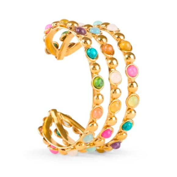 Sylvia Toledano Multicolor Talitha Cuff Bracelet - Picture 16 of 16